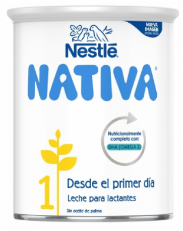 Leche Infantil Para Lactantes En Polvo Nativa 1 Lata Sin Aceite De Palma 800 G. - Foto 1/1