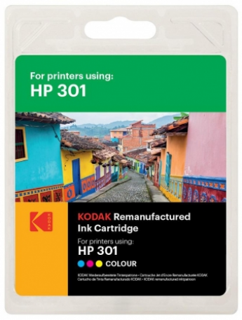 Cartucho De Tinta Kodak HP301 - Tricolor - Foto 1/1